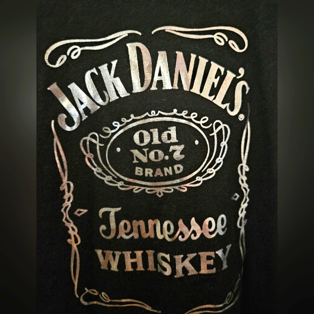 Jack Daniels Tennessee whiskey T-shirt Tee Fits To S and M Girls Size